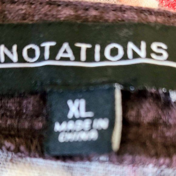 Notations Boho Multi-color print sleeveless Blouse - Picture 8 of 9